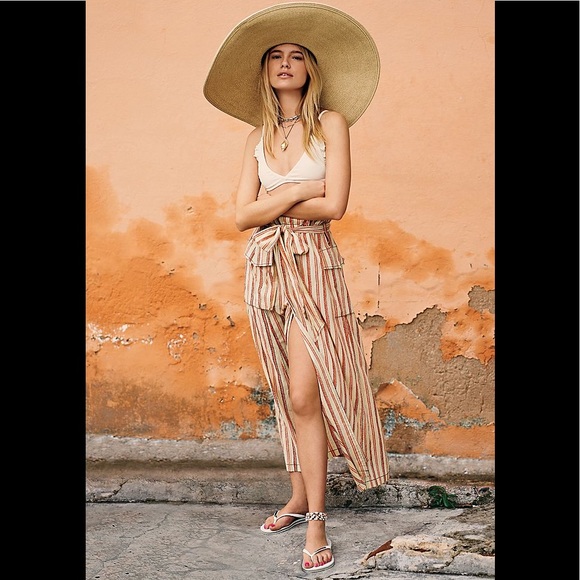 XSOLDX Free People One Natalia Striped Skirt - Picture 4 of 12